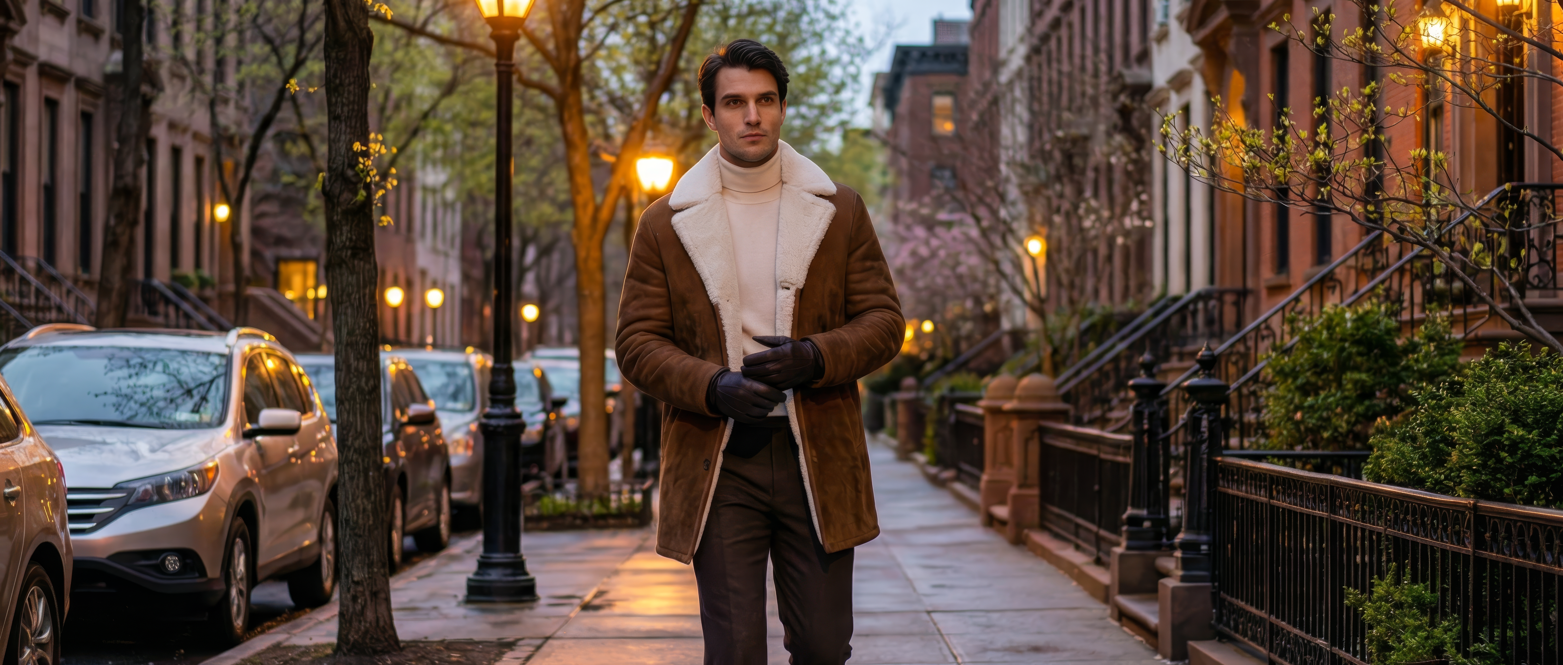 Mens Shearling Lamb Jackets & Coats