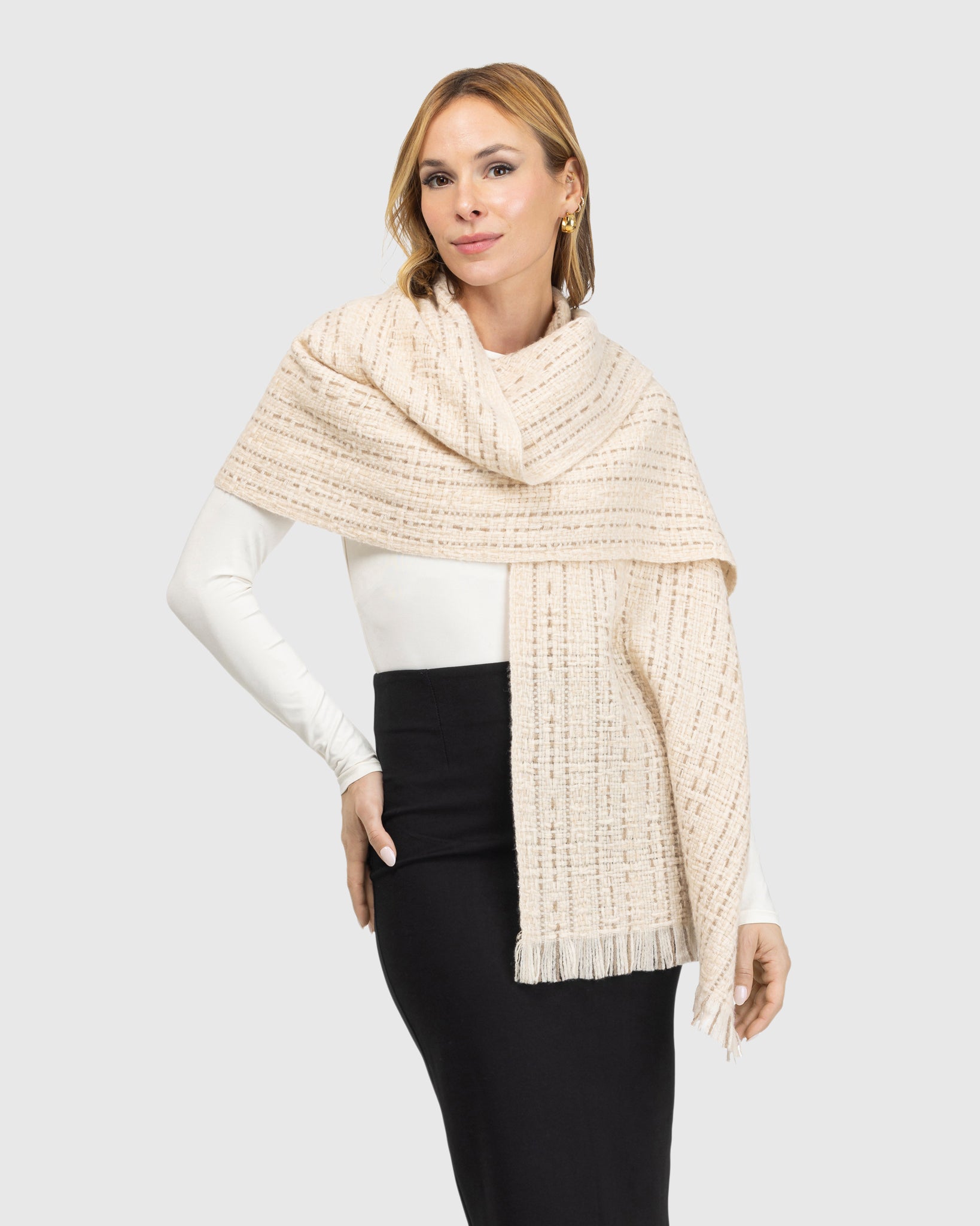 Knit Select Wool Shawl