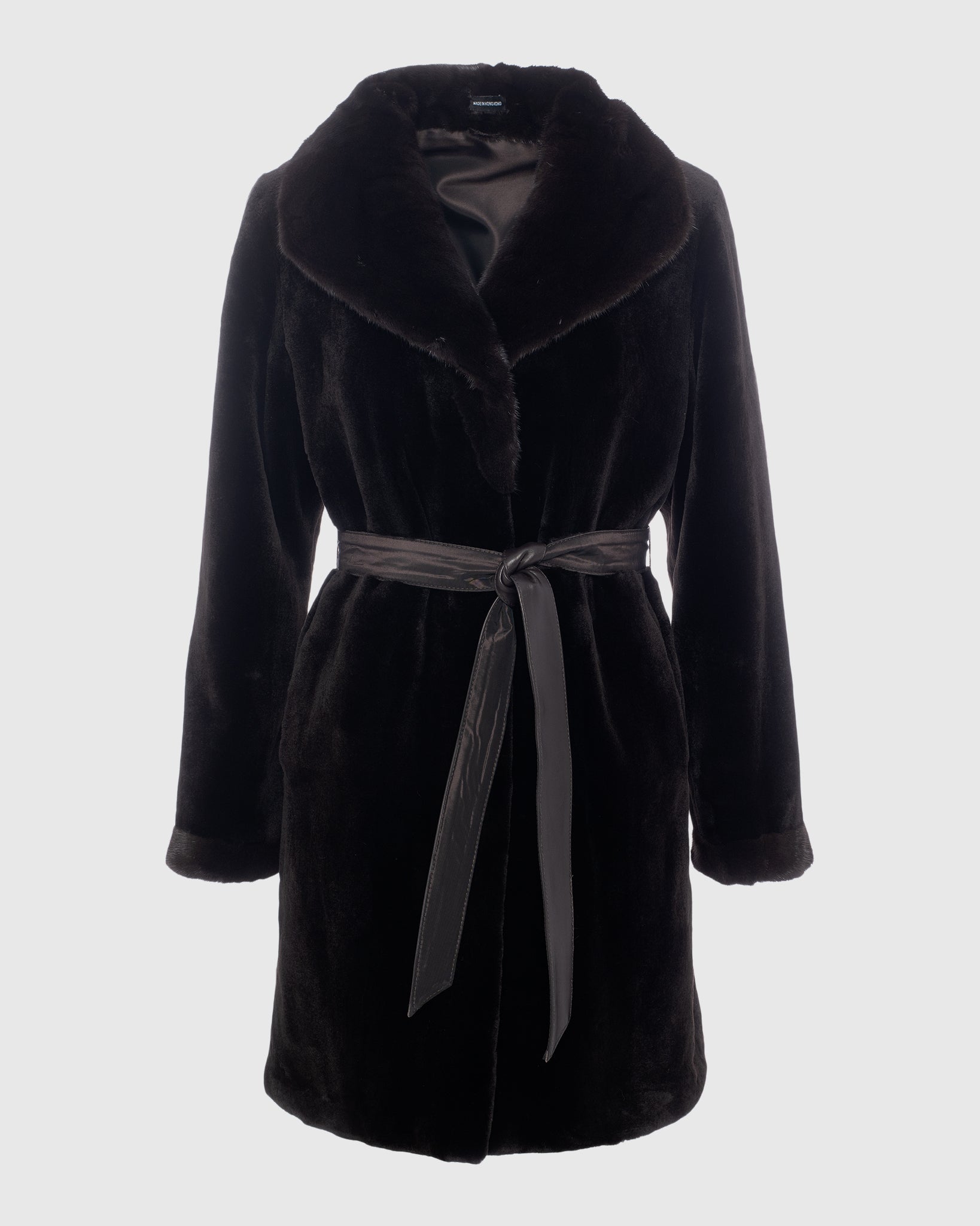 Sheared Mink Reversible Short Coat