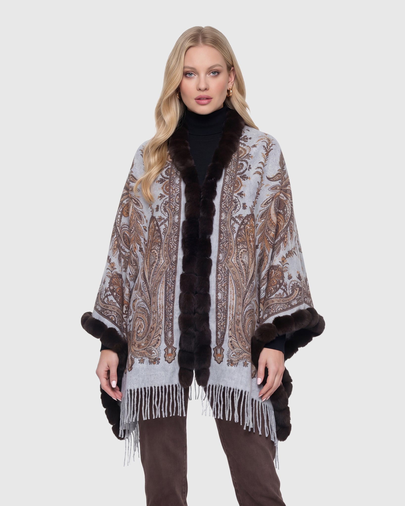 #Color_BROWN PAISLEY/ANIMAL PRINT
