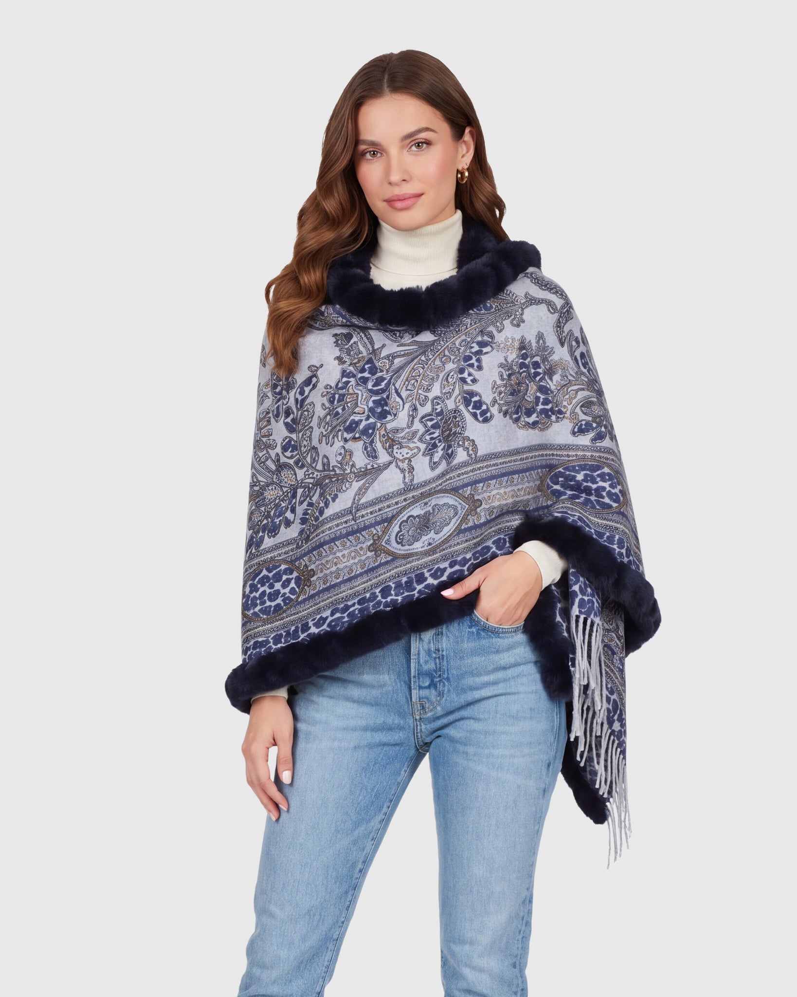 #Color_Navy Paisley/Animal Print