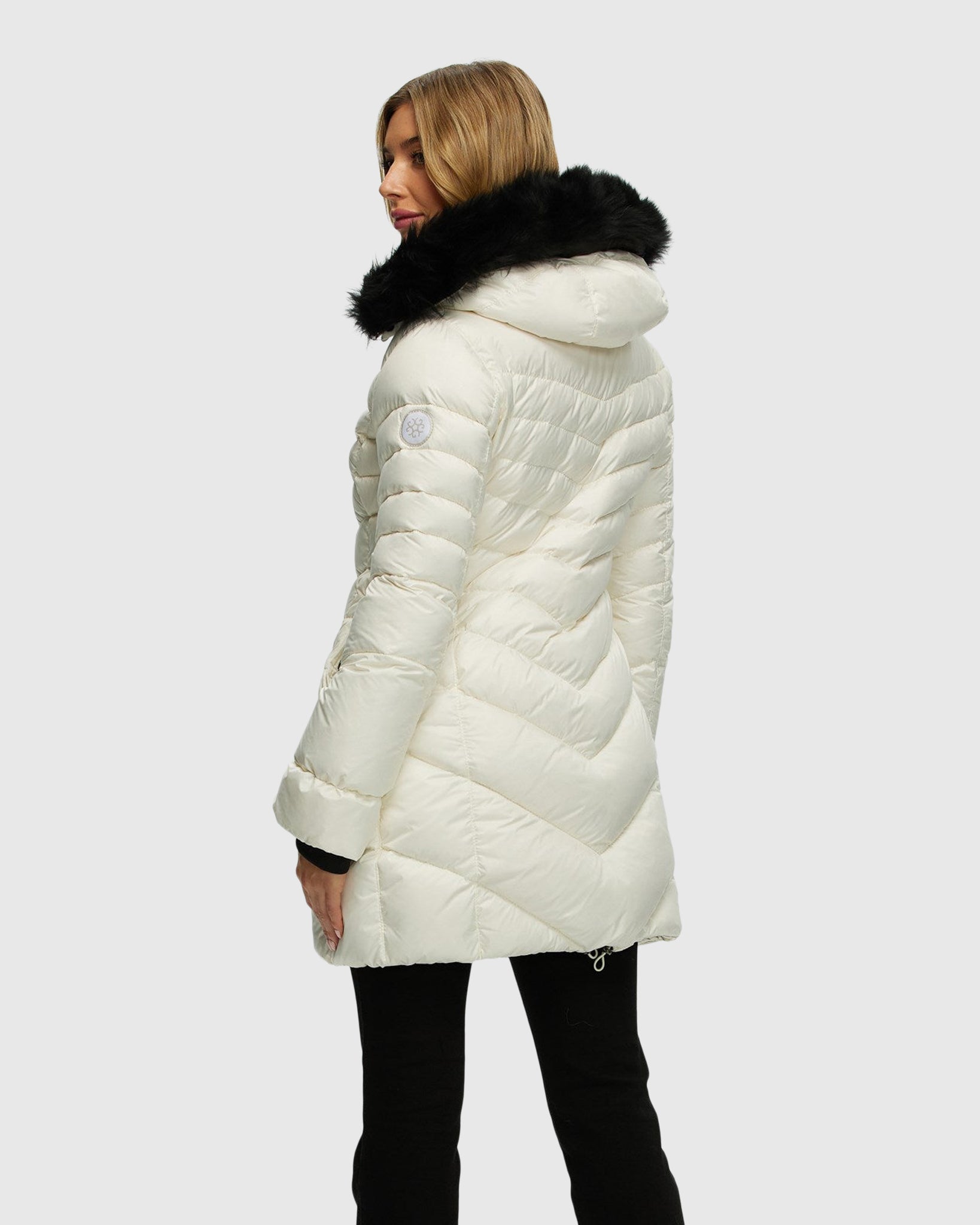 Apres-Ski Jacket with Detachable Toscana Lamb Hood Trim