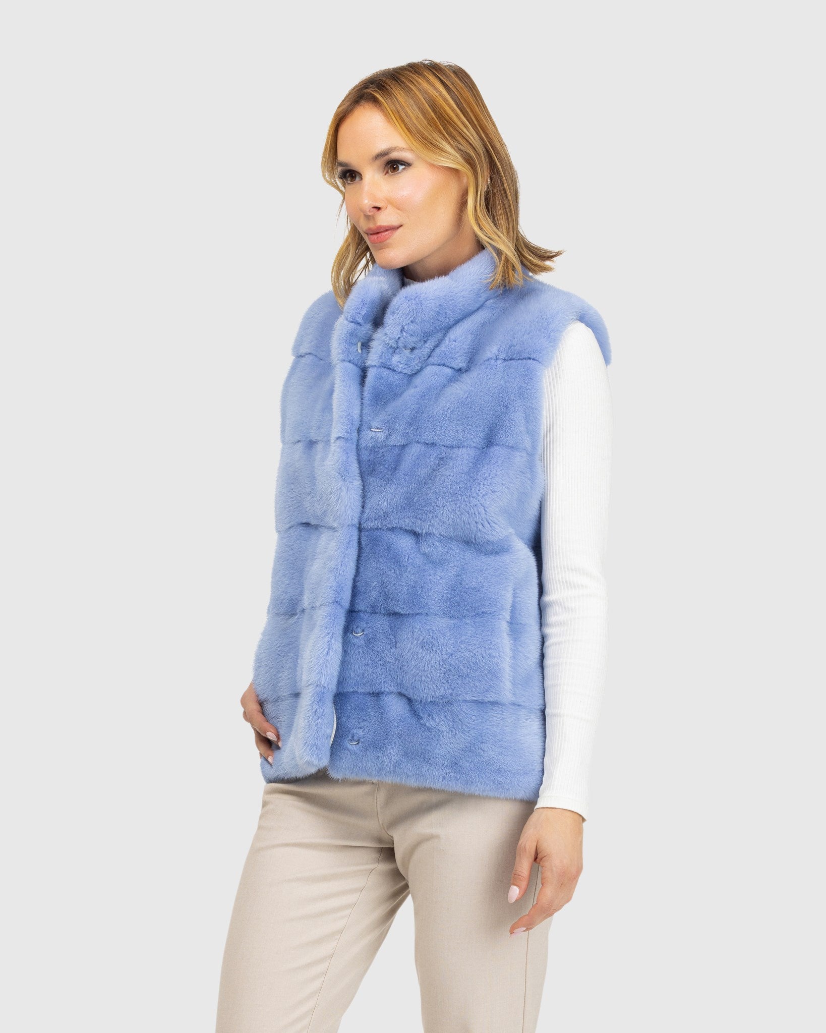 Gilet en vison