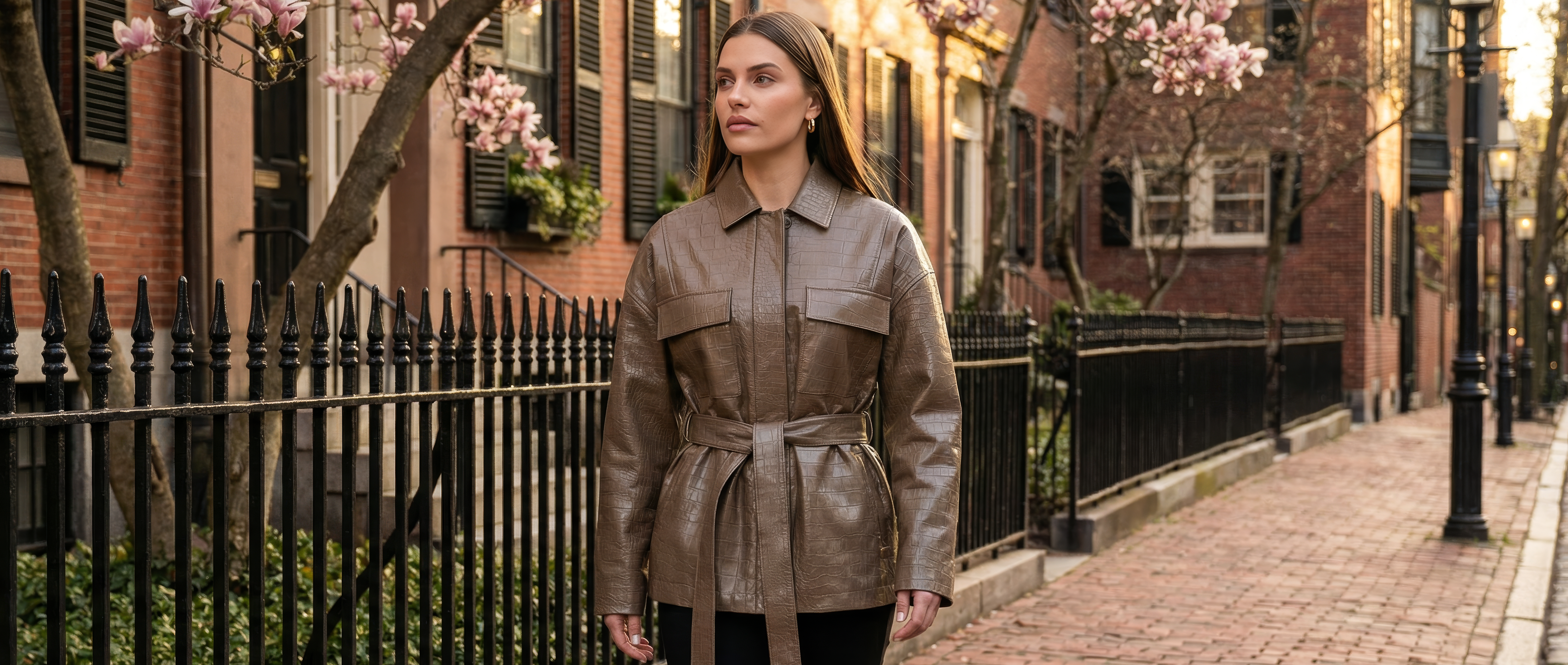 Womens Leather & Suede Jackets & Coats