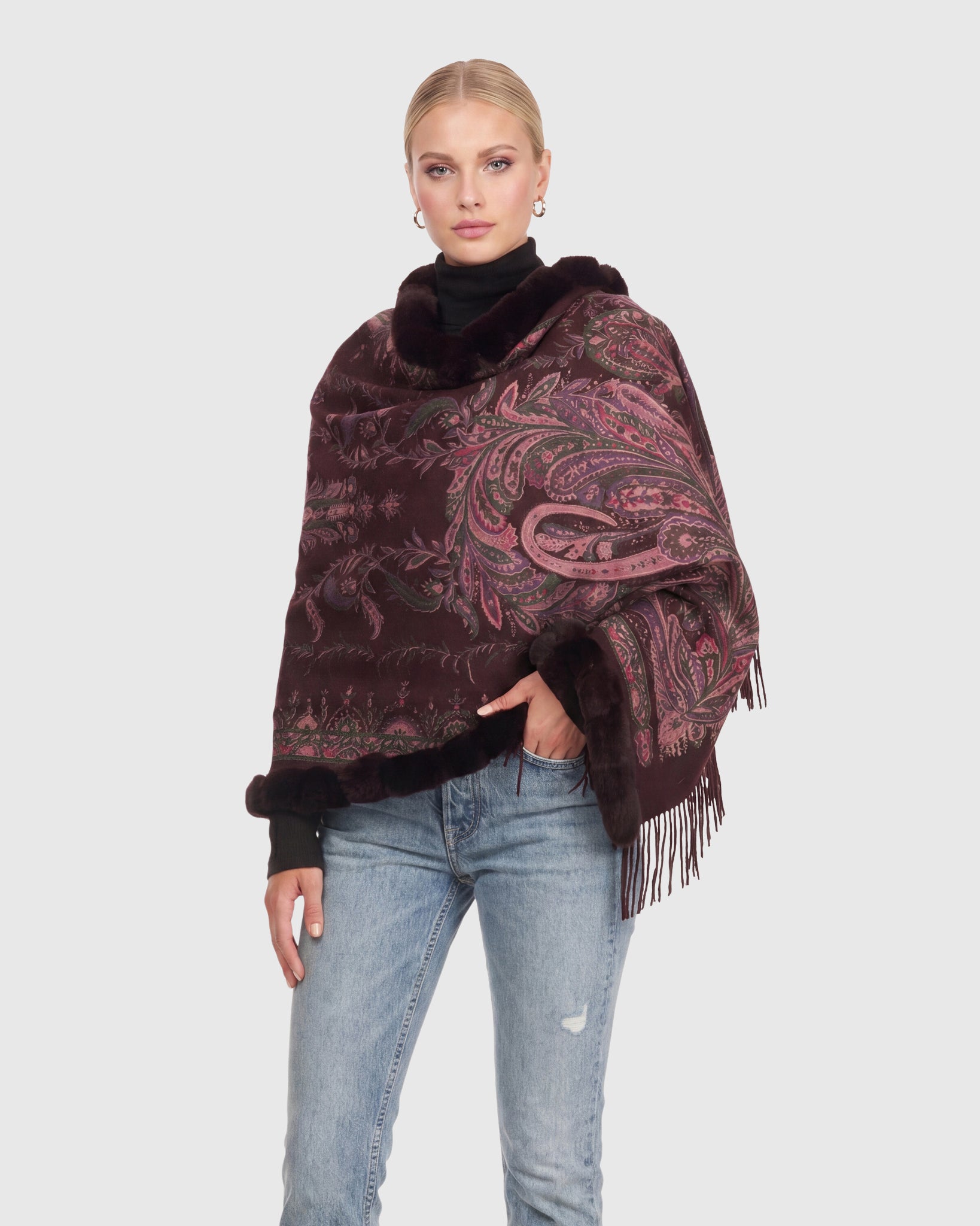 #Color_WINE PAISLEY