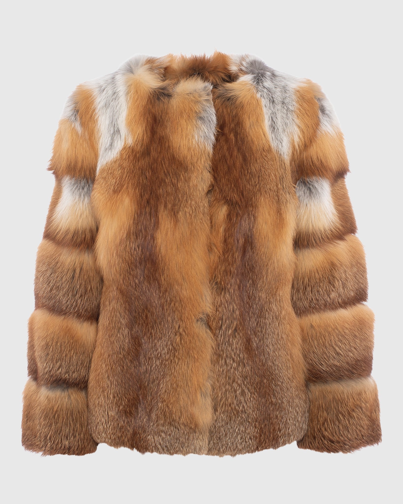 FOX COLLARLESS JACKET