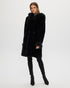 Shearling Lamb Parka with Cashmere Goat Trim and Cuffs